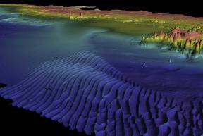 Sediment waves, Irish Sea