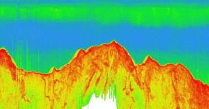 Deep Scattering or Mesopelagic Layer (Green)