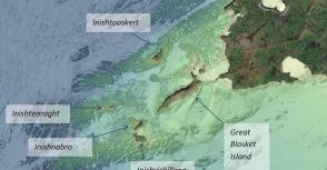 Bathymetry Overview of The Blasket Islands