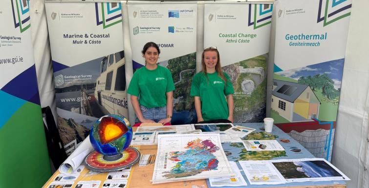Graduates representing Geological Survey Ireland