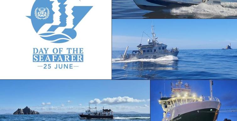 Figure 1: Collage Featuring INFOMAR Survey Vessels.