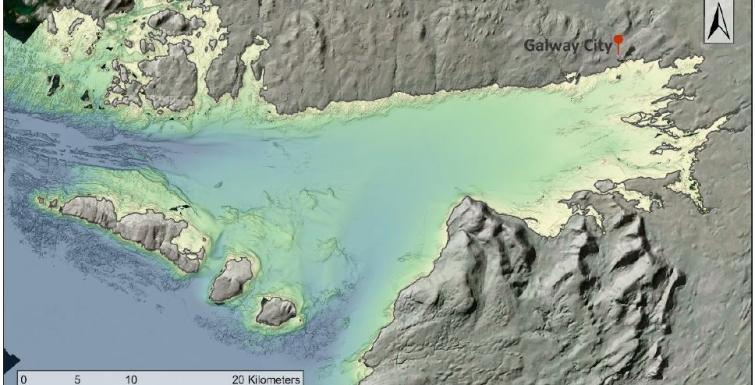 Overview of Bathymetry of Galway Bay
